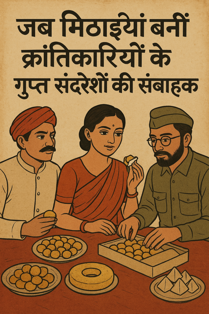 जब मिठाईयाँ बनीं क्रांतिकारियों के गुप्त संदेशों की संवाहक
