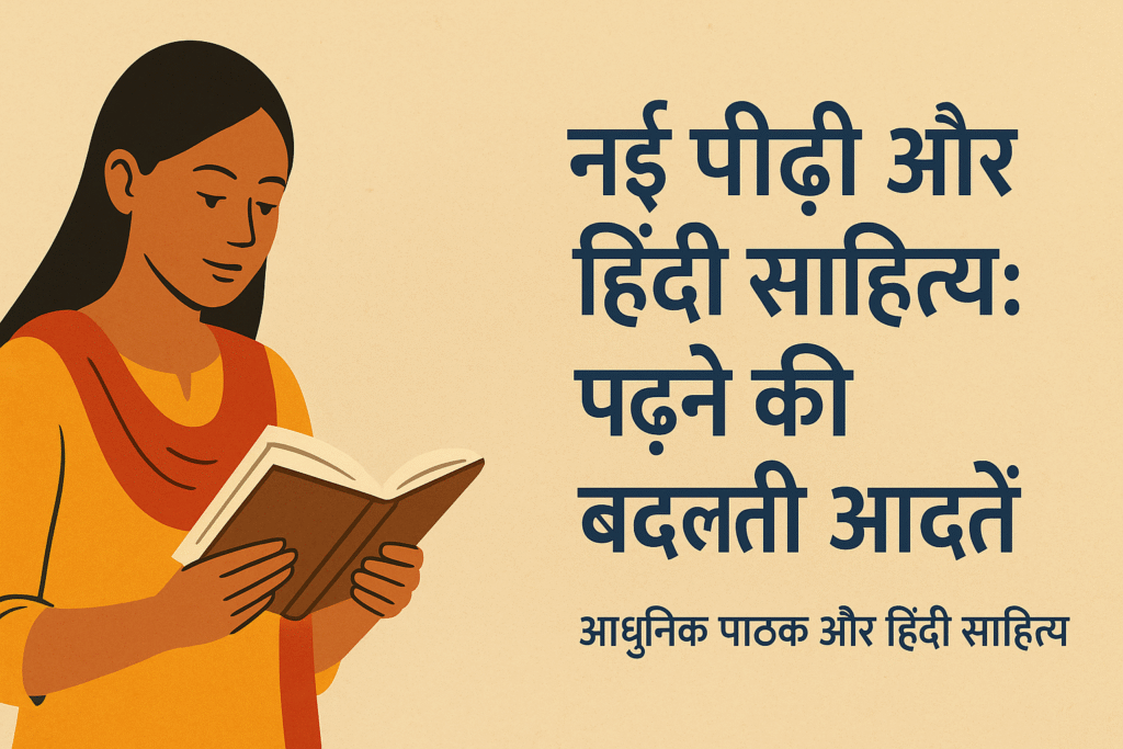 आधुनिक पाठक और हिंदी साहित्य