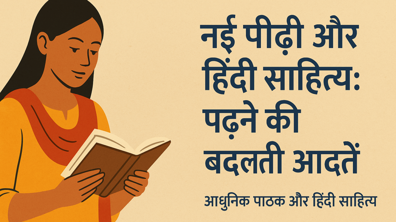 आधुनिक पाठक और हिंदी साहित्य