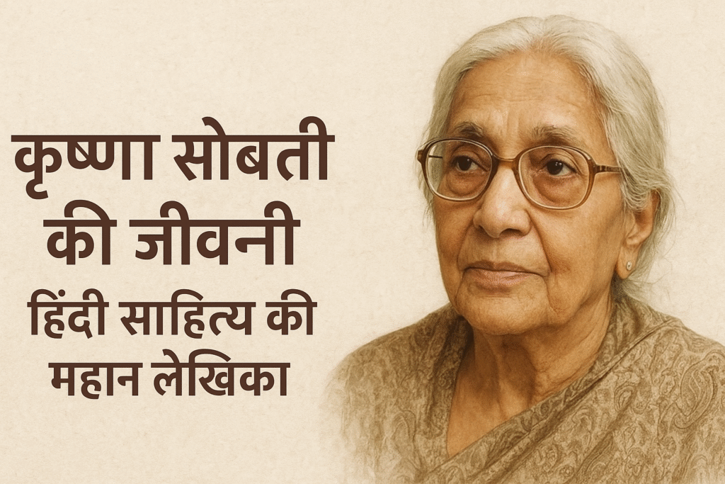 कृष्णा सोबती की जीवनी
