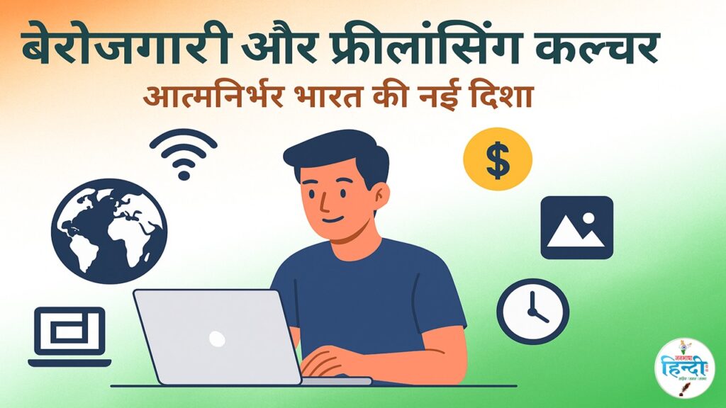 बेरोज़गारी और फ्रीलांसिंग कल्चर