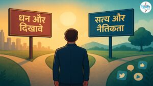 समाज में बढ़ता नैतिक पतन