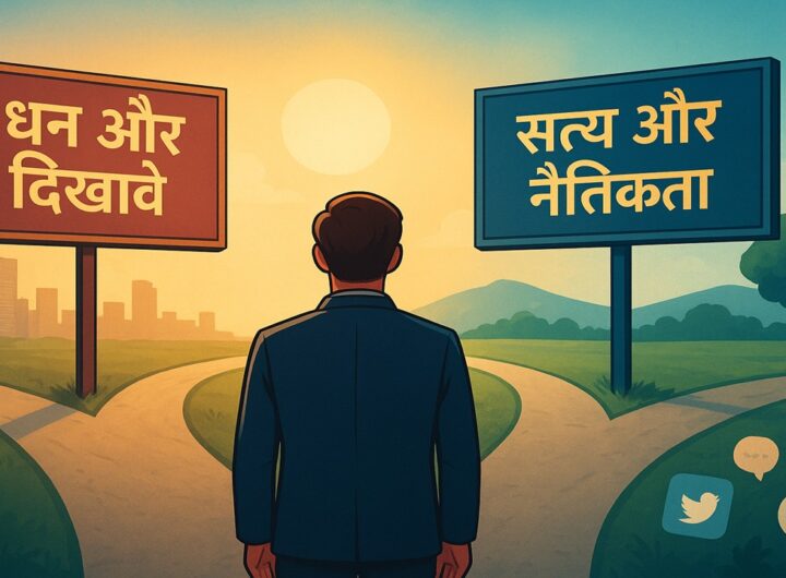 समाज में बढ़ता नैतिक पतन