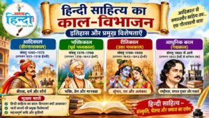 हिन्दी साहित्य का काल विभाजन